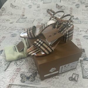 Leather Burberry Sandals